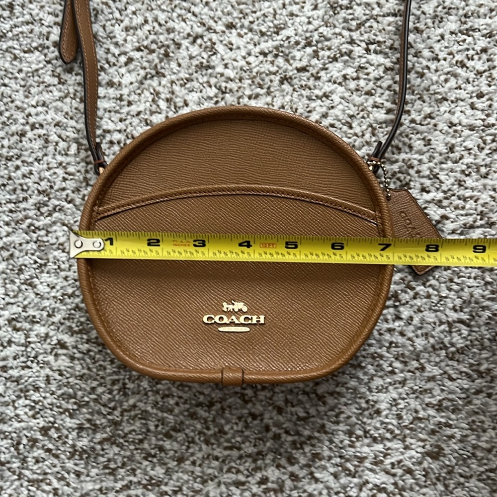 Coach Tan Canteen Crossbody Purse - Picture 10 of 13